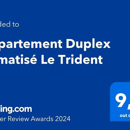 Appartement Duplex Climatise Le Trident Сен Мари де ла Мер Екстериор снимка