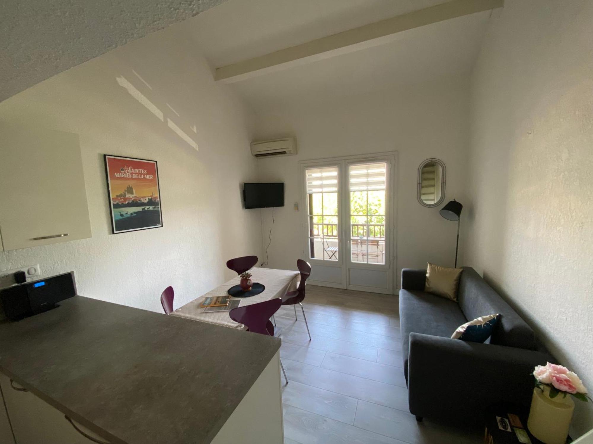 Appartement Duplex Climatise Le Trident Сен Мари де ла Мер Екстериор снимка